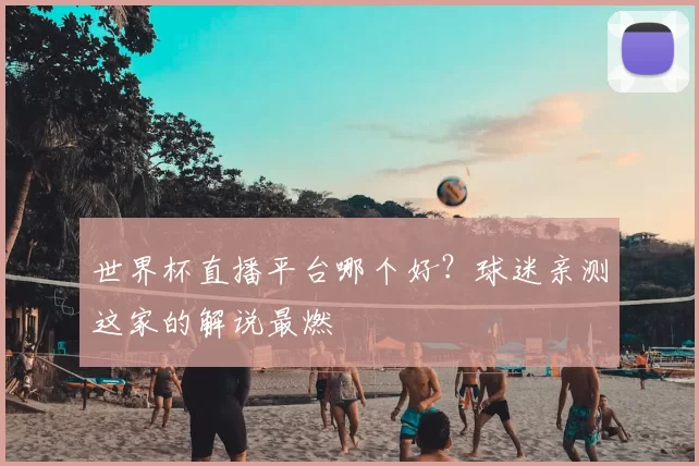 世界杯直播平台哪个好？球迷亲测这家的解说最燃