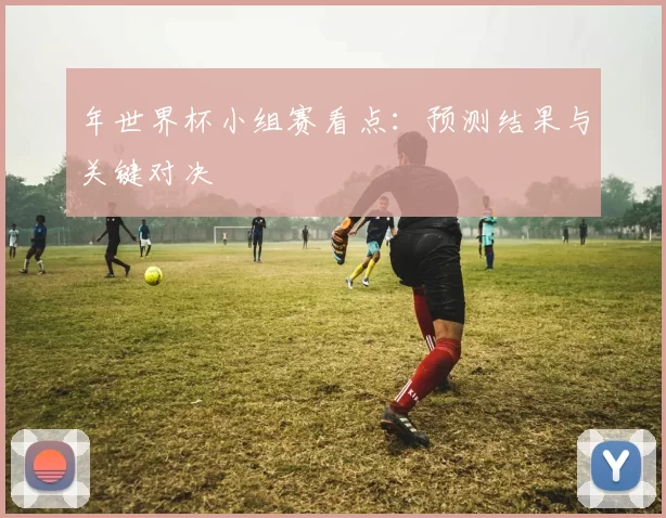 年世界杯小组赛看点:预测结果与关键对决